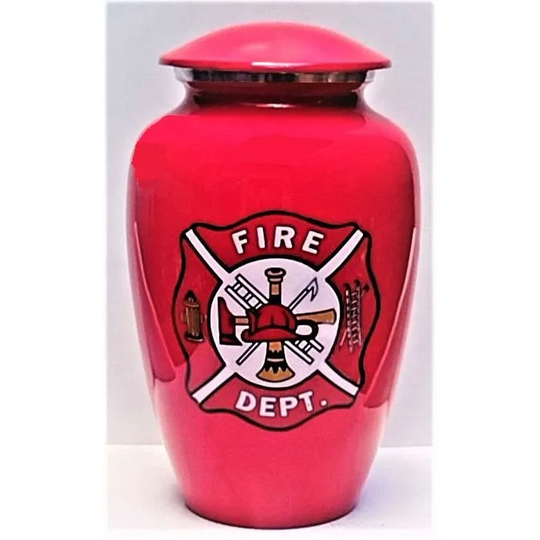 Fireman, Cremation Urn