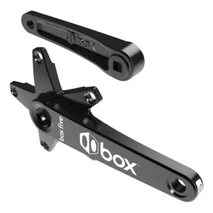 .five. Square Tapered Forged 145 SQR JIS crankset black
