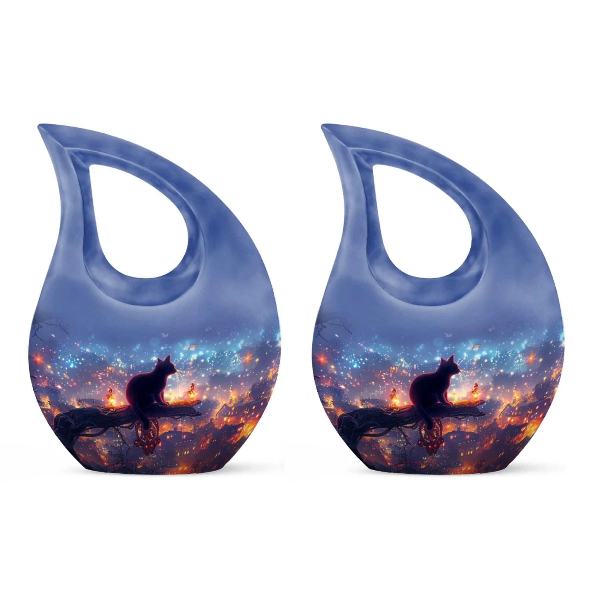 Glow Urn : Personalized Memorial Cremation Urn