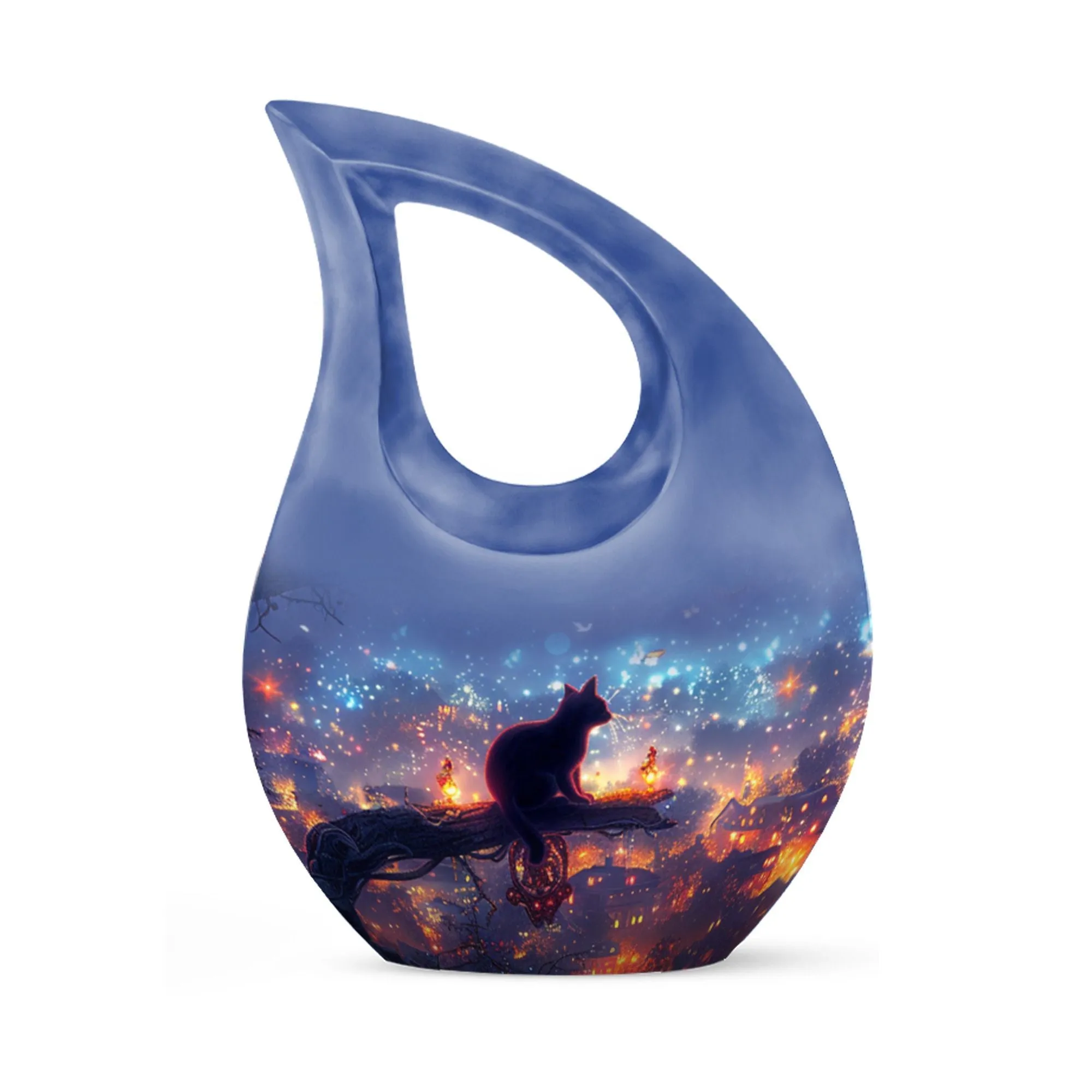 Glow Urn : Personalized Memorial Cremation Urn