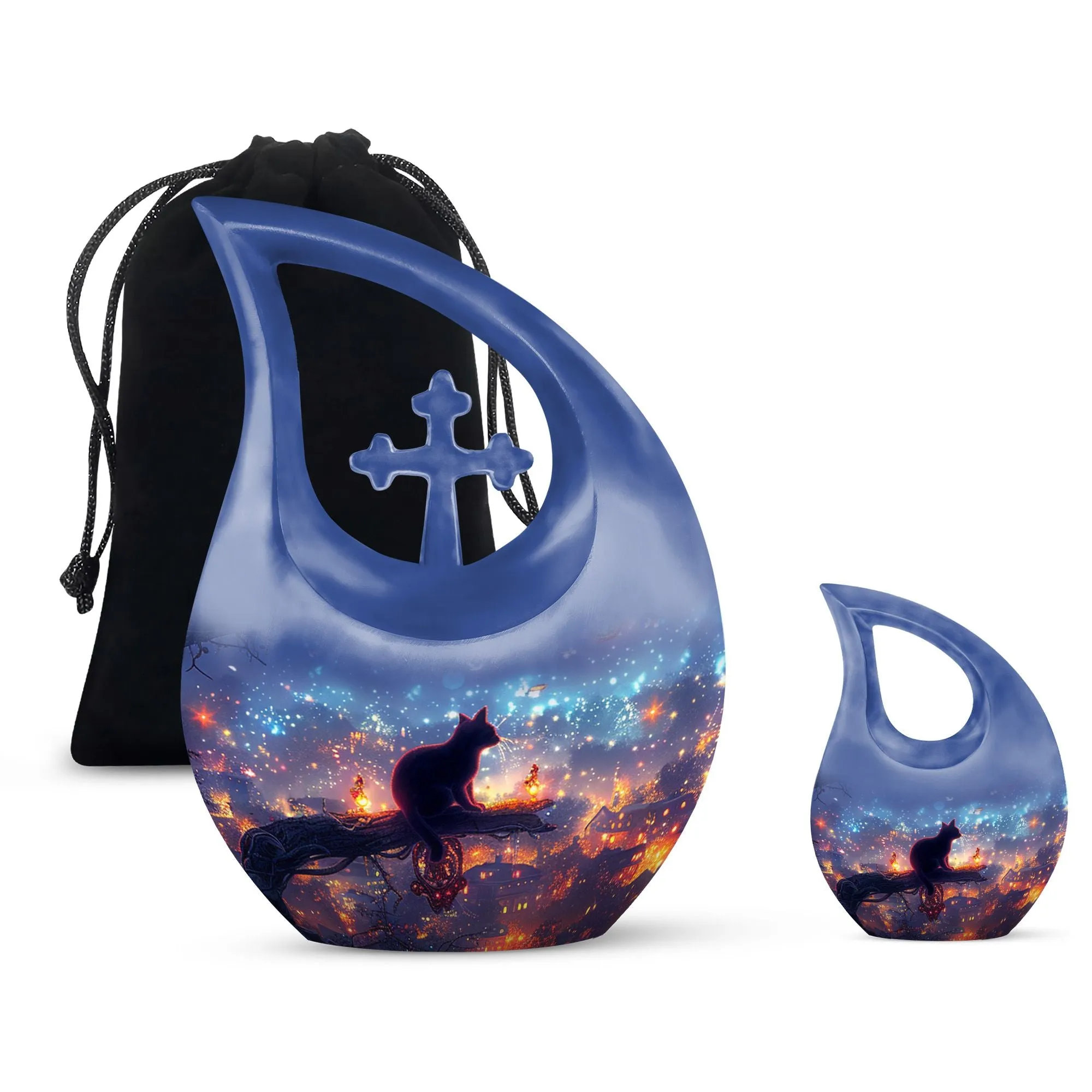 Glow Urn : Personalized Memorial Cremation Urn