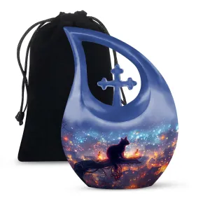 Glow Urn : Personalized Memorial Cremation Urn