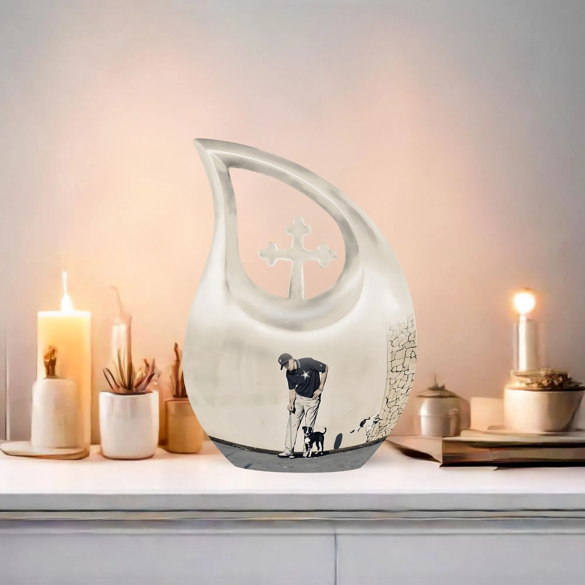 Golf Inspired Beautiful Urn for Cherished Memories