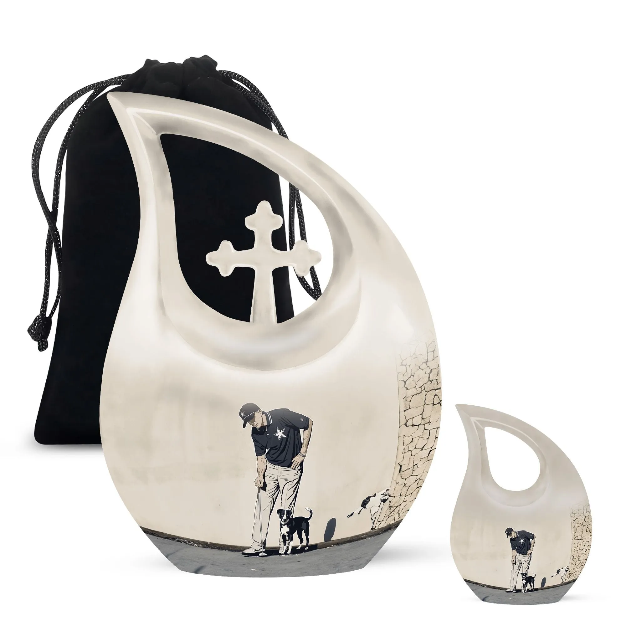 Golf Inspired Beautiful Urn for Cherished Memories