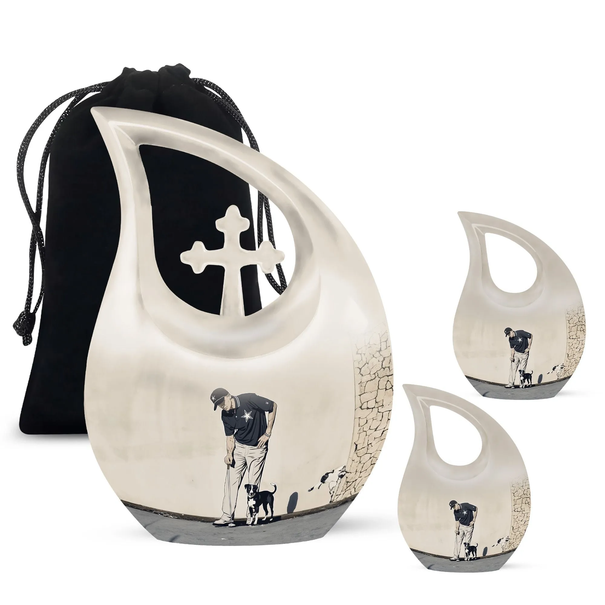 Golf Inspired Beautiful Urn for Cherished Memories