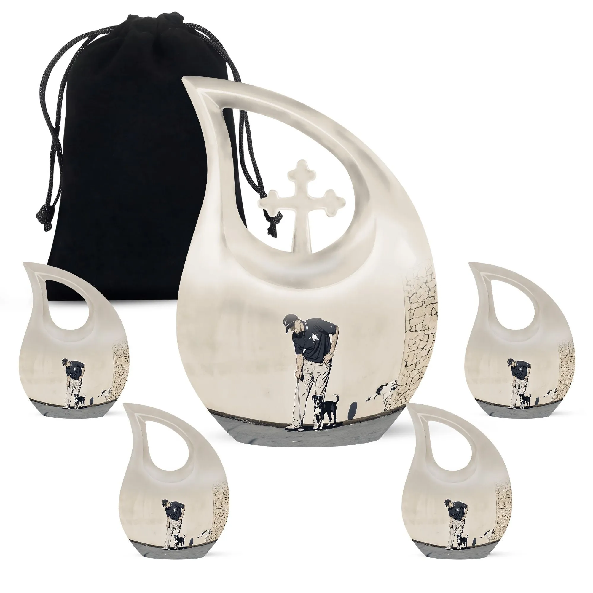 Golf Inspired Beautiful Urn for Cherished Memories