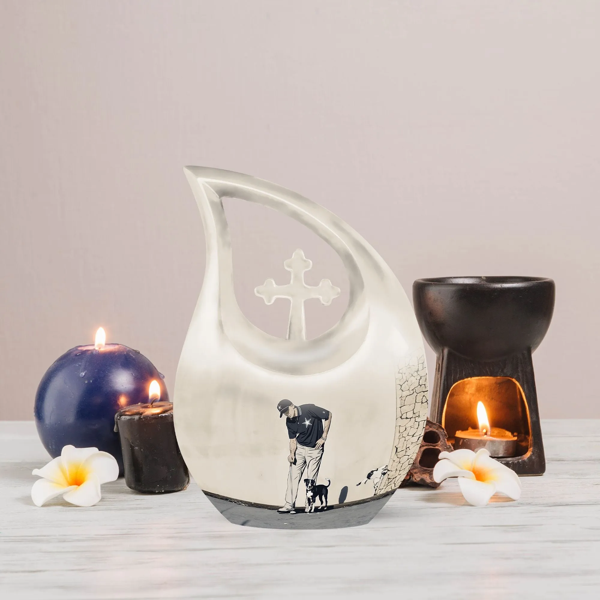 Golf Inspired Beautiful Urn for Cherished Memories