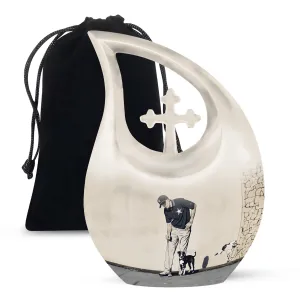 Golf Inspired Beautiful Urn for Cherished Memories