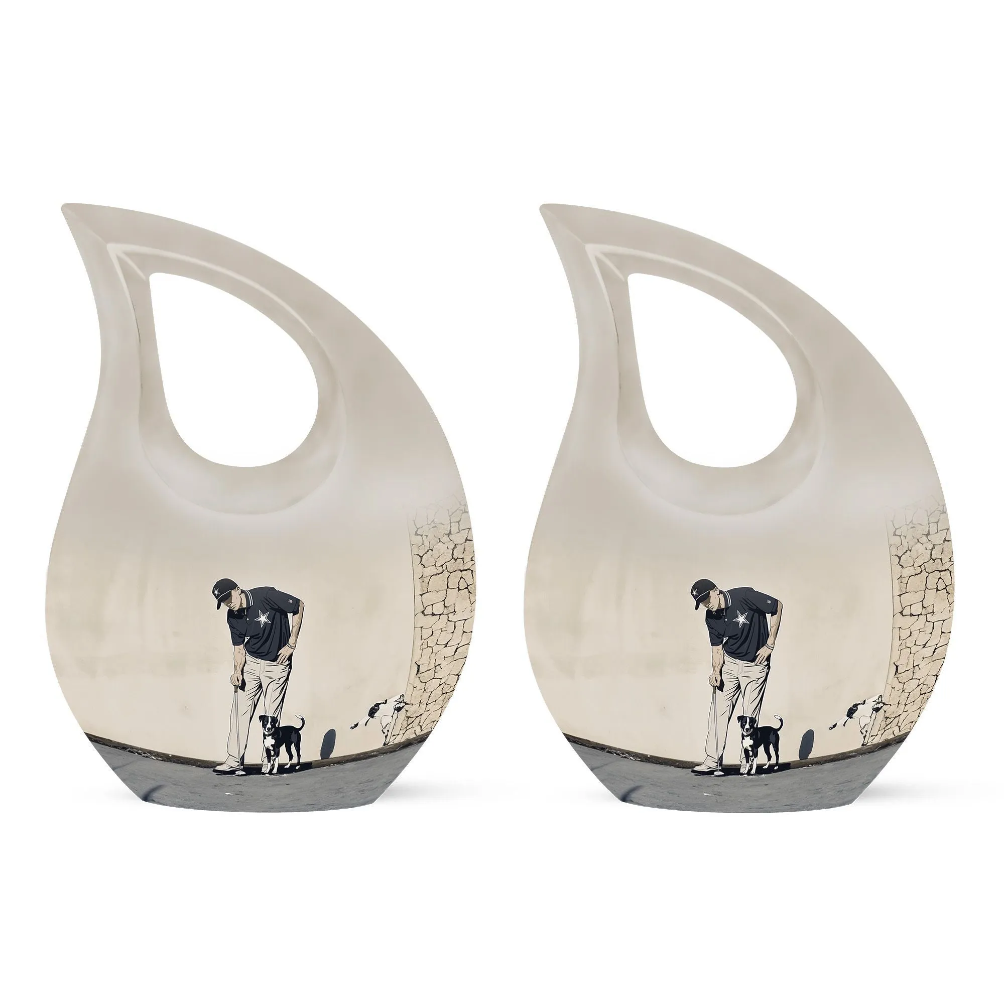 Golf Inspired Beautiful Urn for Cherished Memories