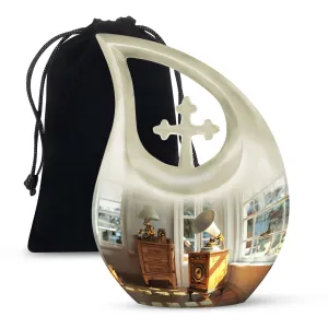 Gramophone Urn Harmony Small Memorial Tribute Companion Size