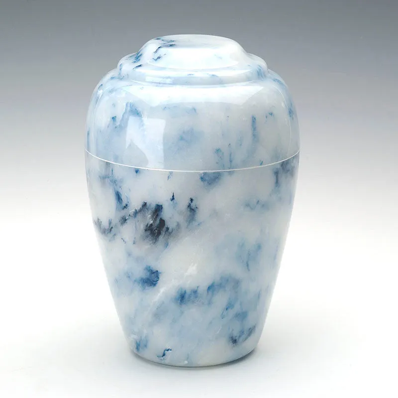 Grecian Cultured Onyx Urn in Sapphire