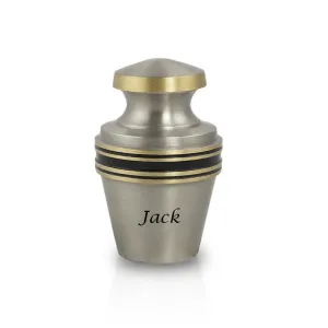 Grecian Pewter Keepsake Urn