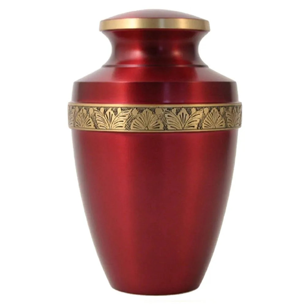 Grecian Ruby, Cremation Urn