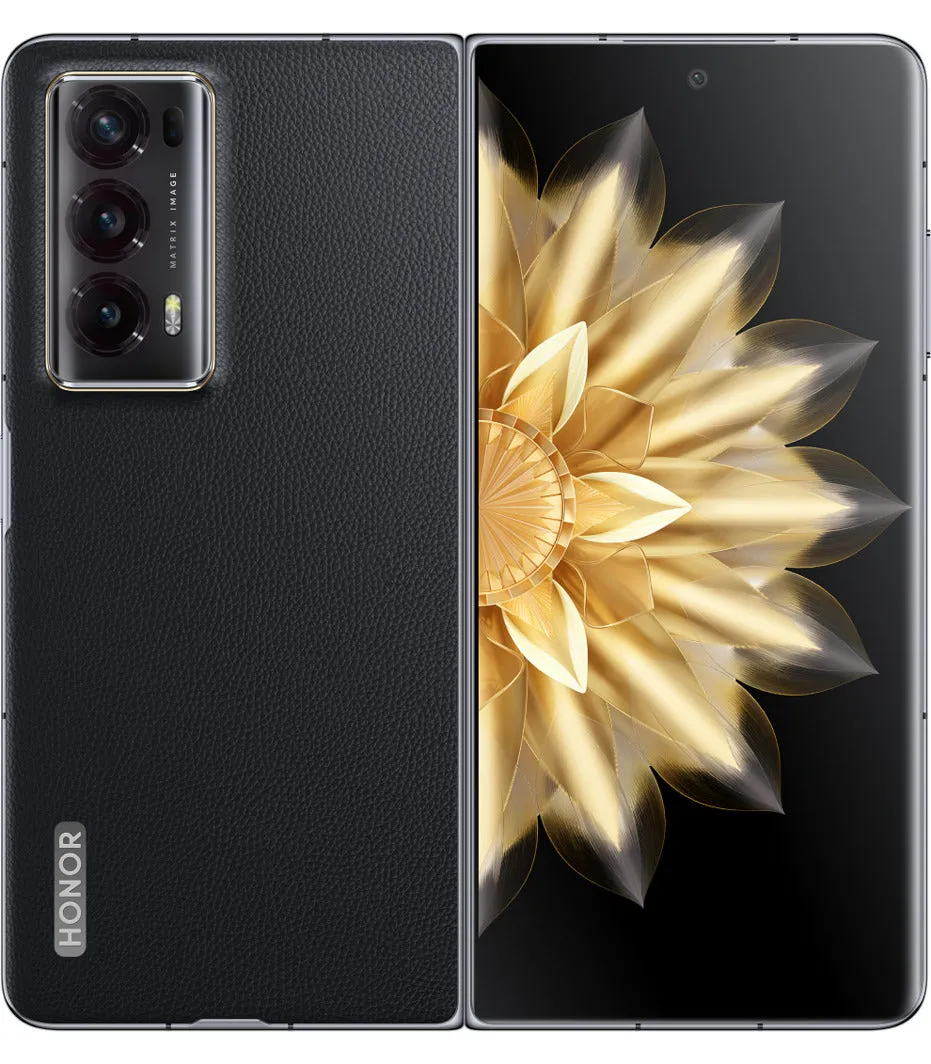 HONOR Magic V2 5G Dual SIM, 16GB/512GB - Leather Black (GLOBAL Version)