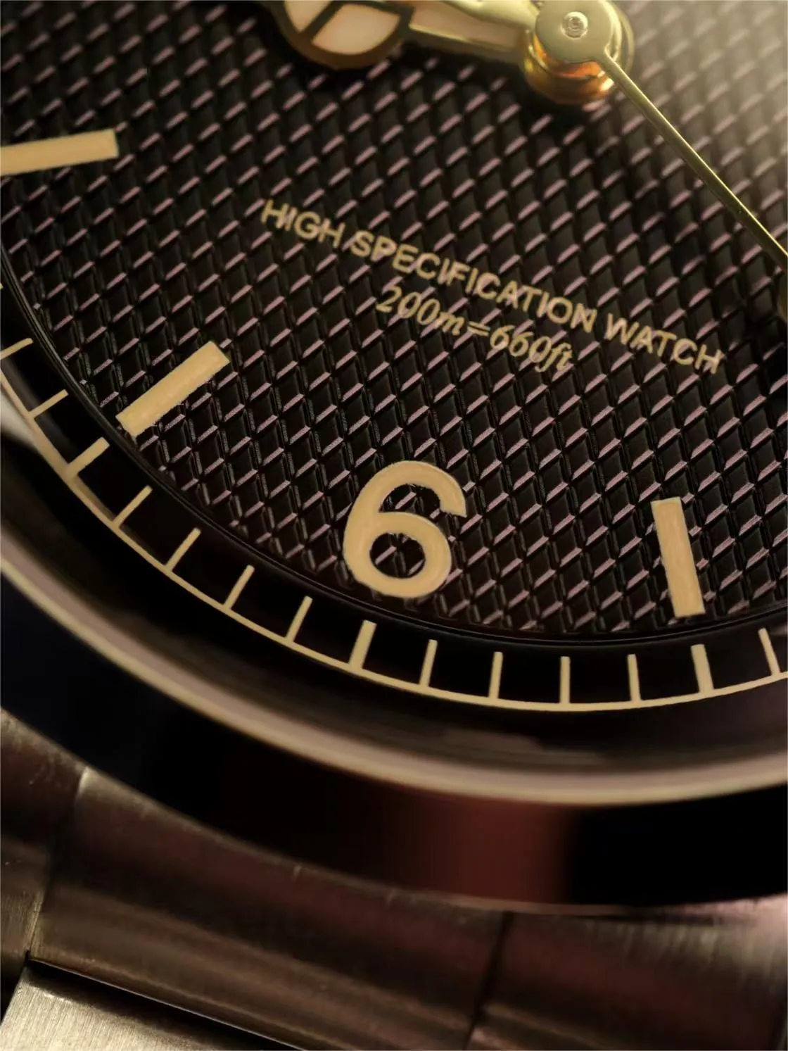 Hruodland 36mm NH38 Vintage Men Watch F029