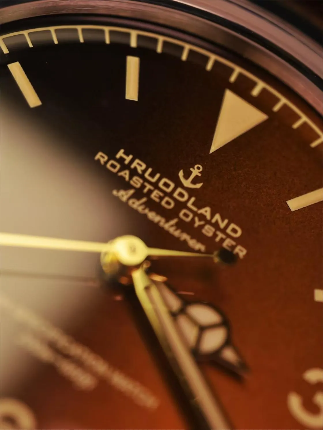 Hruodland 36mm NH38 Vintage Men Watch F029