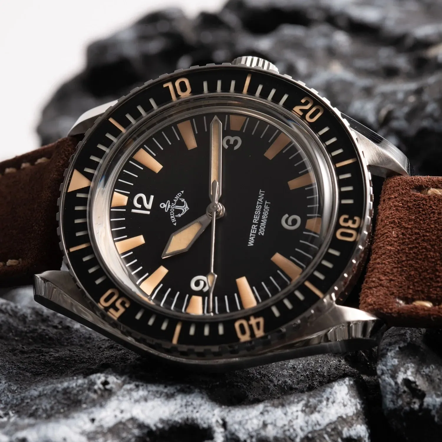 Hruodland Retro Sharkmaster 300 Automatic Watch