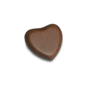 IMPERFECT SELECTION  - KEEPSAKE - Rubberwood Heart Urn -1023