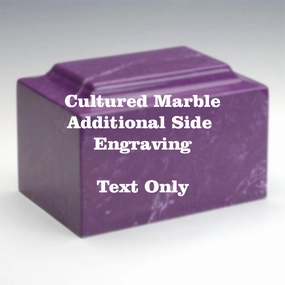 Inscription Add-on for Cultured Marble Urns