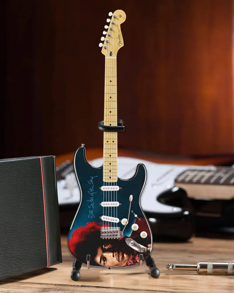 Jimi Hendrix Both Sides Of The Sky Mini Fender™ Strat™ Guitar Model