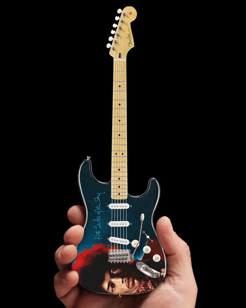Jimi Hendrix Both Sides Of The Sky Mini Fender™ Strat™ Guitar Model