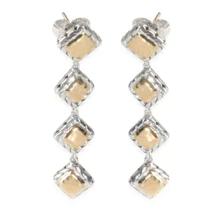 John Hardy Yellow Gold & Sterling Silver Palu Drop Earrings