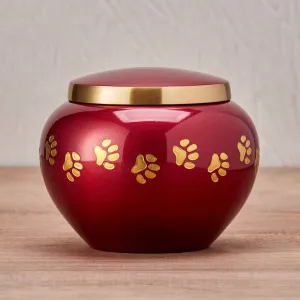 Journey Crimson Pet Urn