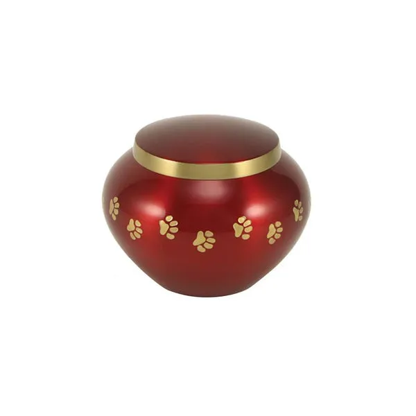 Journey Crimson Pet Urn