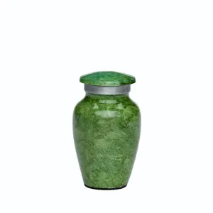 KEEPSAKE -Alloy Urn -Hand Painted Stone-look