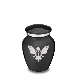 Keepsake Embrace Charcoal American Glory Cremation Urn