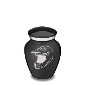 Keepsake Embrace Charcoal Dirt Bike Cremation Urn