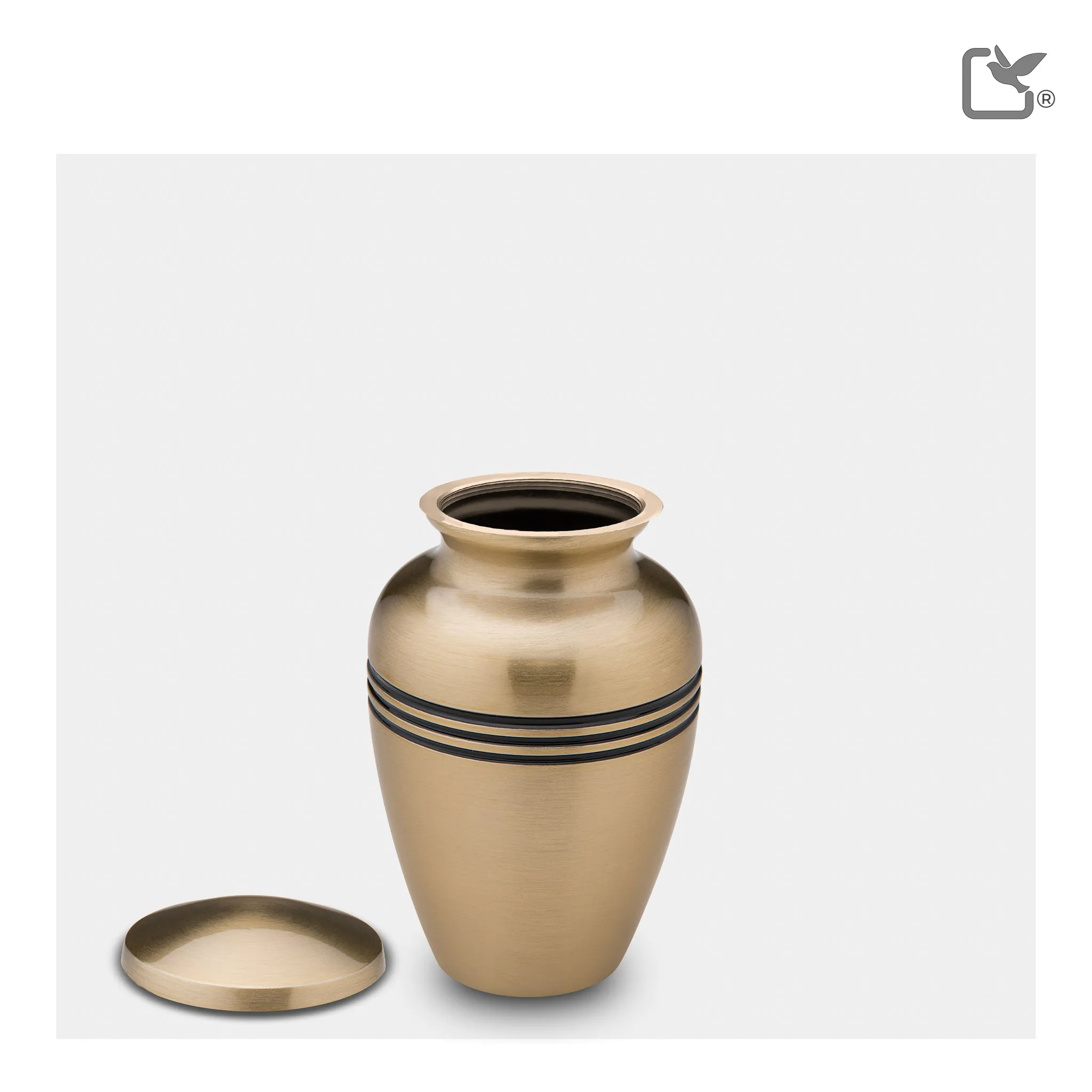 Keepsake Radiance Gold Cremation Urn - COMFORT by LoveUrns