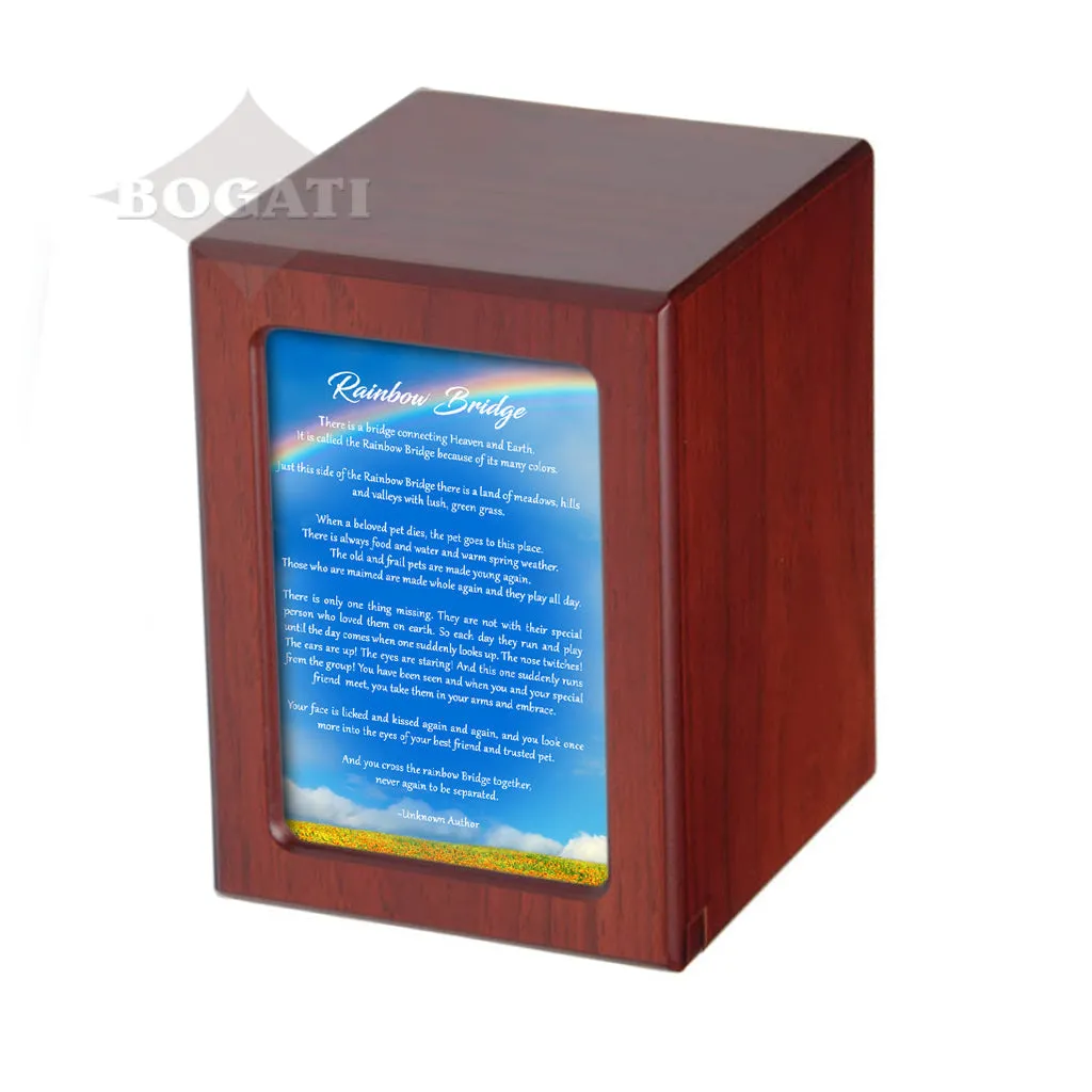 LARGE Photo Frame urn -PY06- Rainbow Bridge
