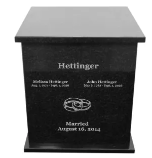 Legend Granite Companion Urn