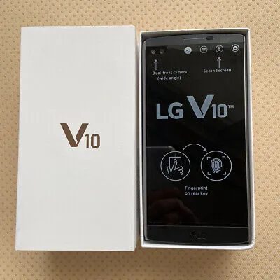 LG V10 H960A Verizon Unlocked GSM 4G LTE Mobile Cell-Phone White and Gold