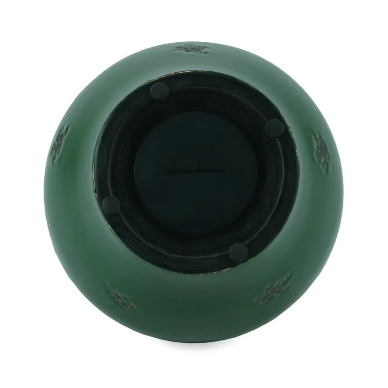Linden Green Ceramic Cremation Urn in Large