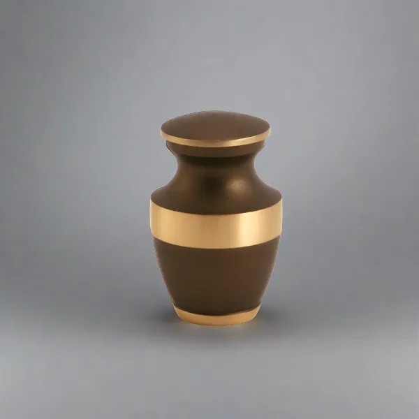 Lineas Bronze Keepsake Urn