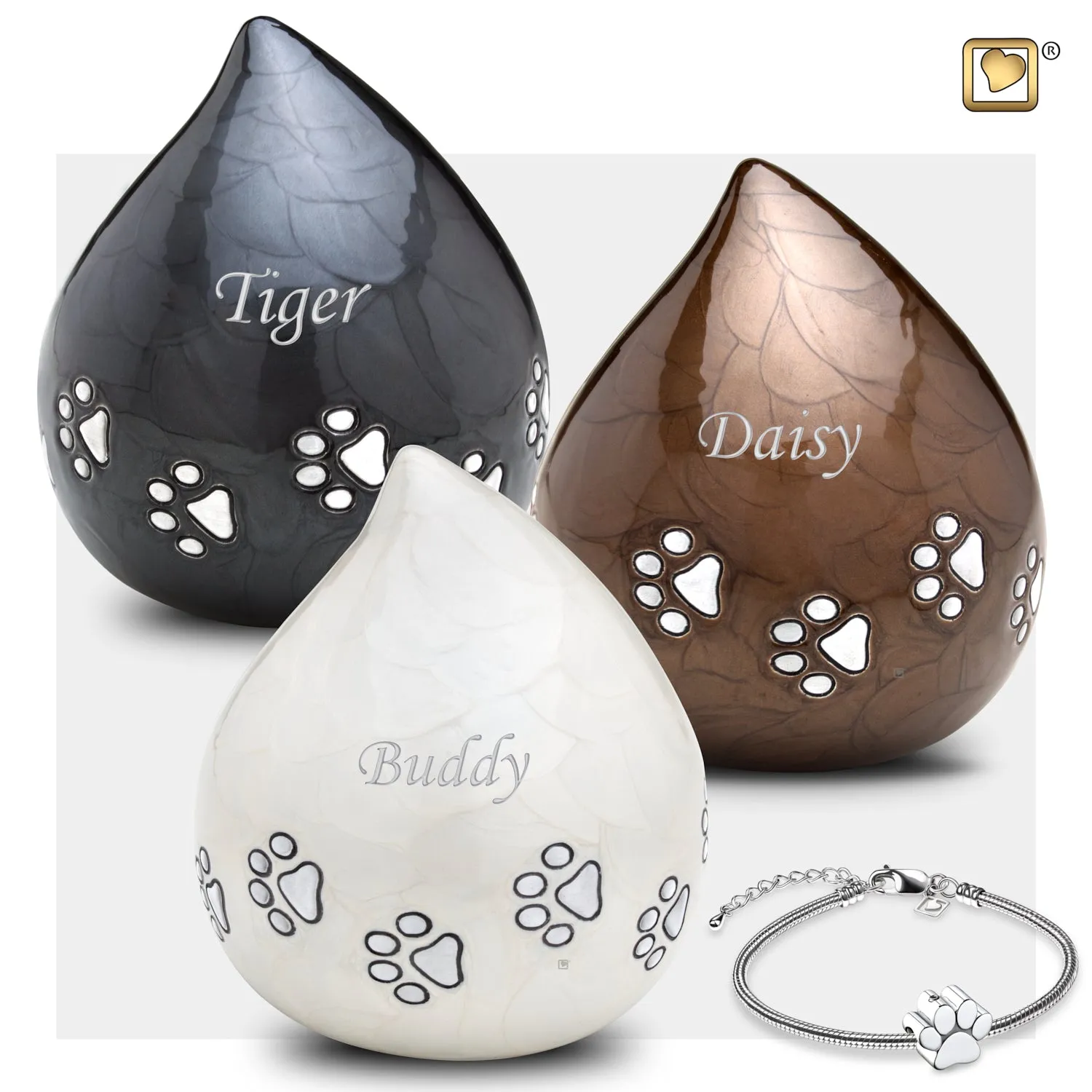 LoveDrop Pearl Pet Cremation Urn
