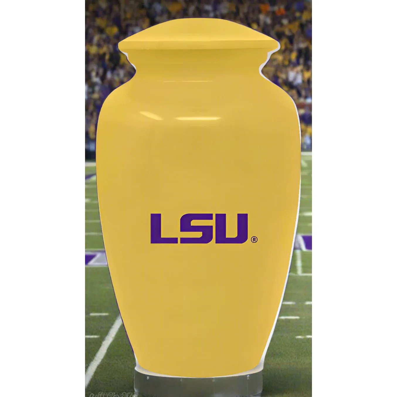 LSU Cremation Urn | Louisiana State University Adult ash urn | Can be engraving