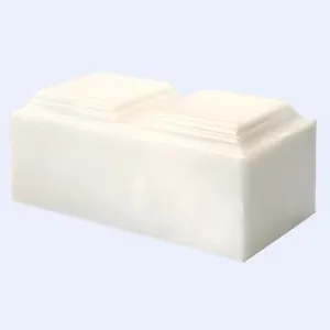 MacKenzie Cultured Marble Companion Urn Pearl White | Companion Cultured Marble Urn | Quality Urns For less