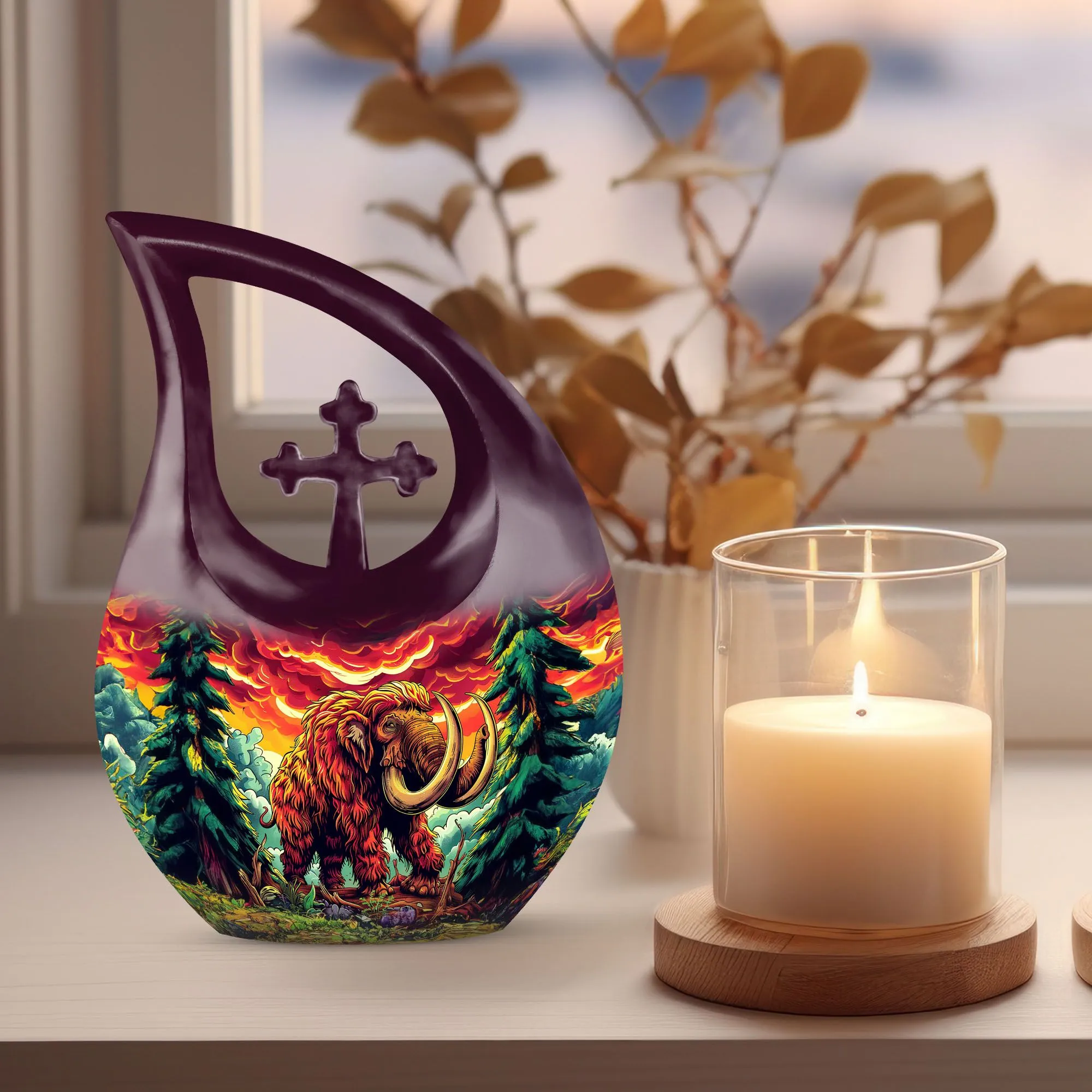 Mammoth Legacy - Commemorative Memorial Urn for Cherished
