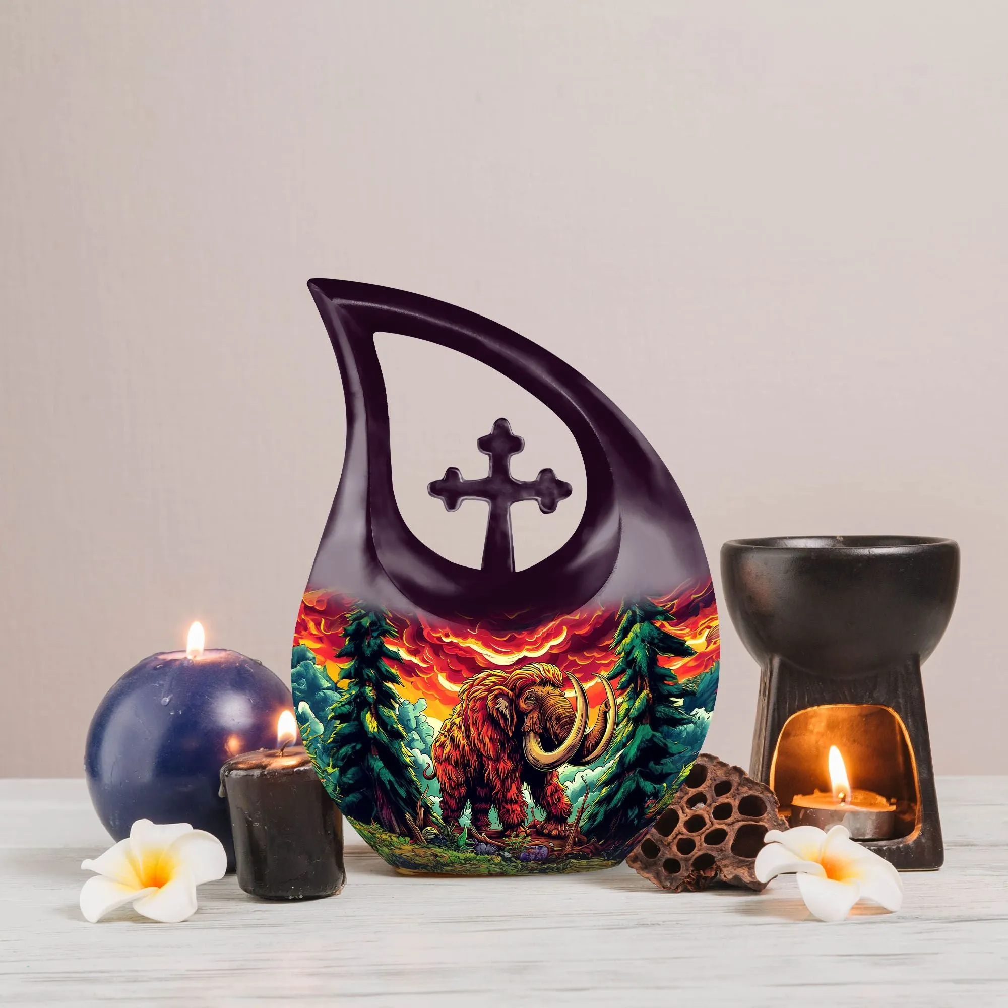 Mammoth Legacy - Commemorative Memorial Urn for Cherished