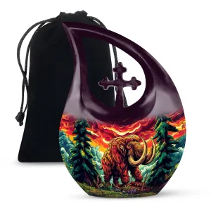 Mammoth Legacy - Commemorative Memorial Urn for Cherished
