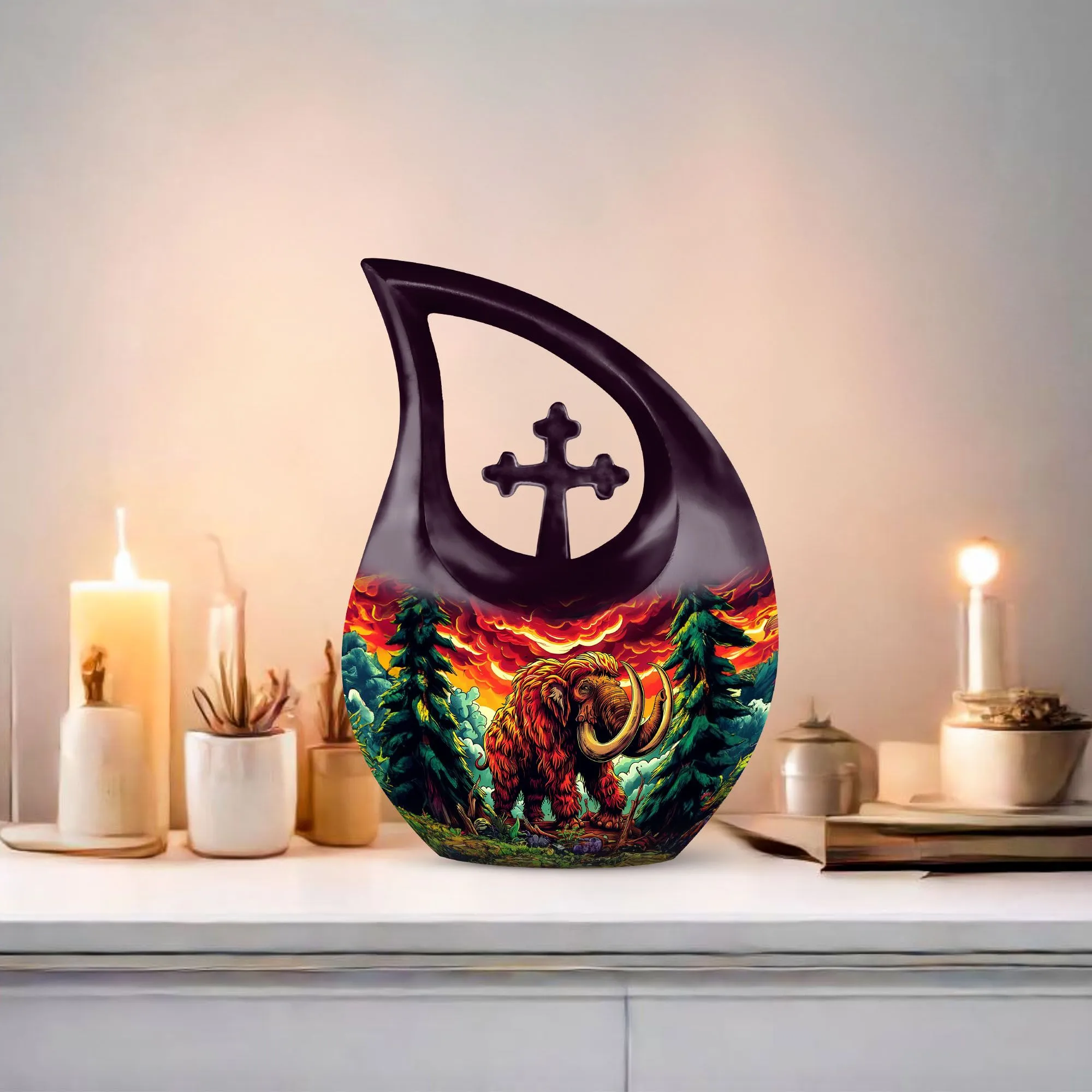 Mammoth Legacy - Commemorative Memorial Urn for Cherished