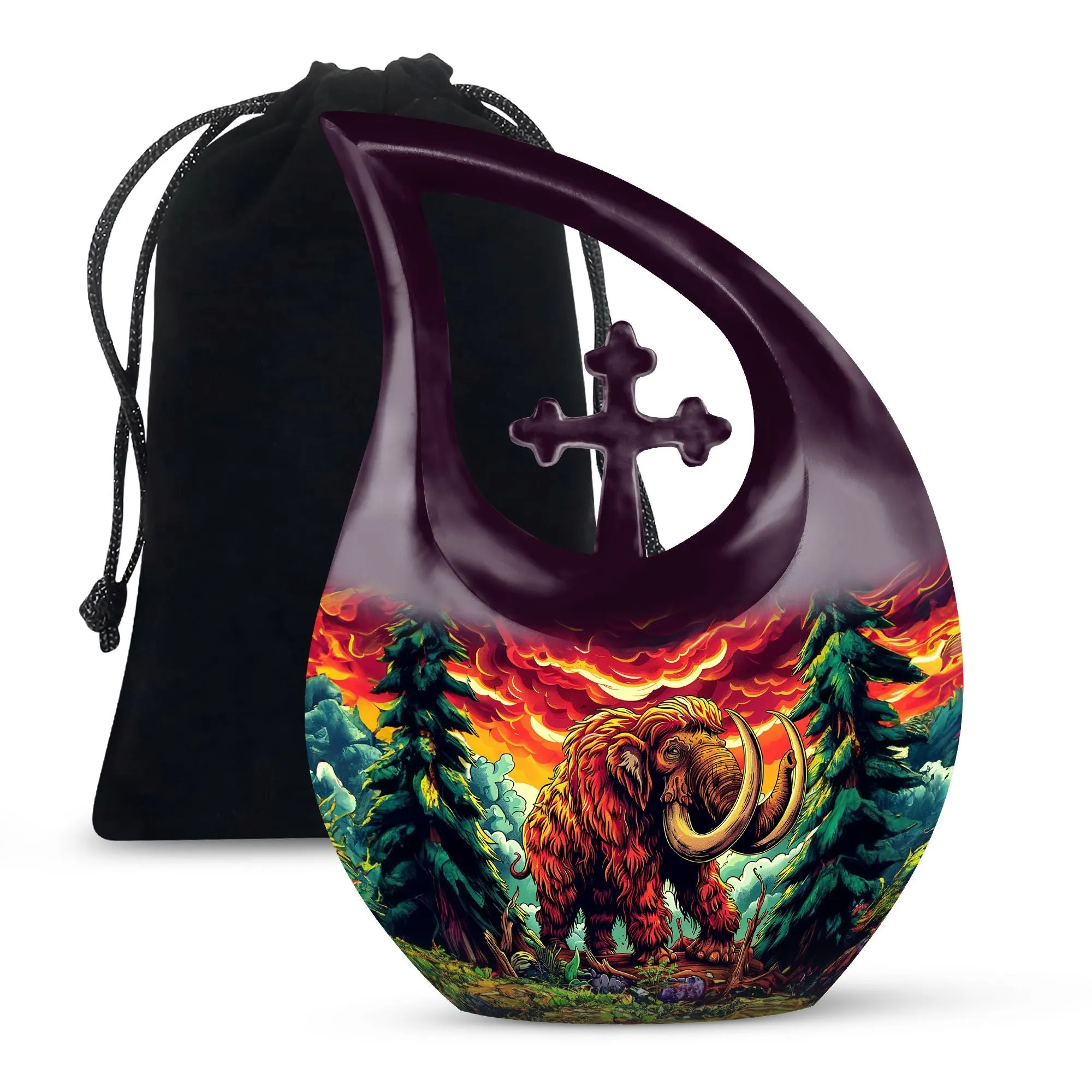 Mammoth Legacy - Commemorative Memorial Urn for Cherished