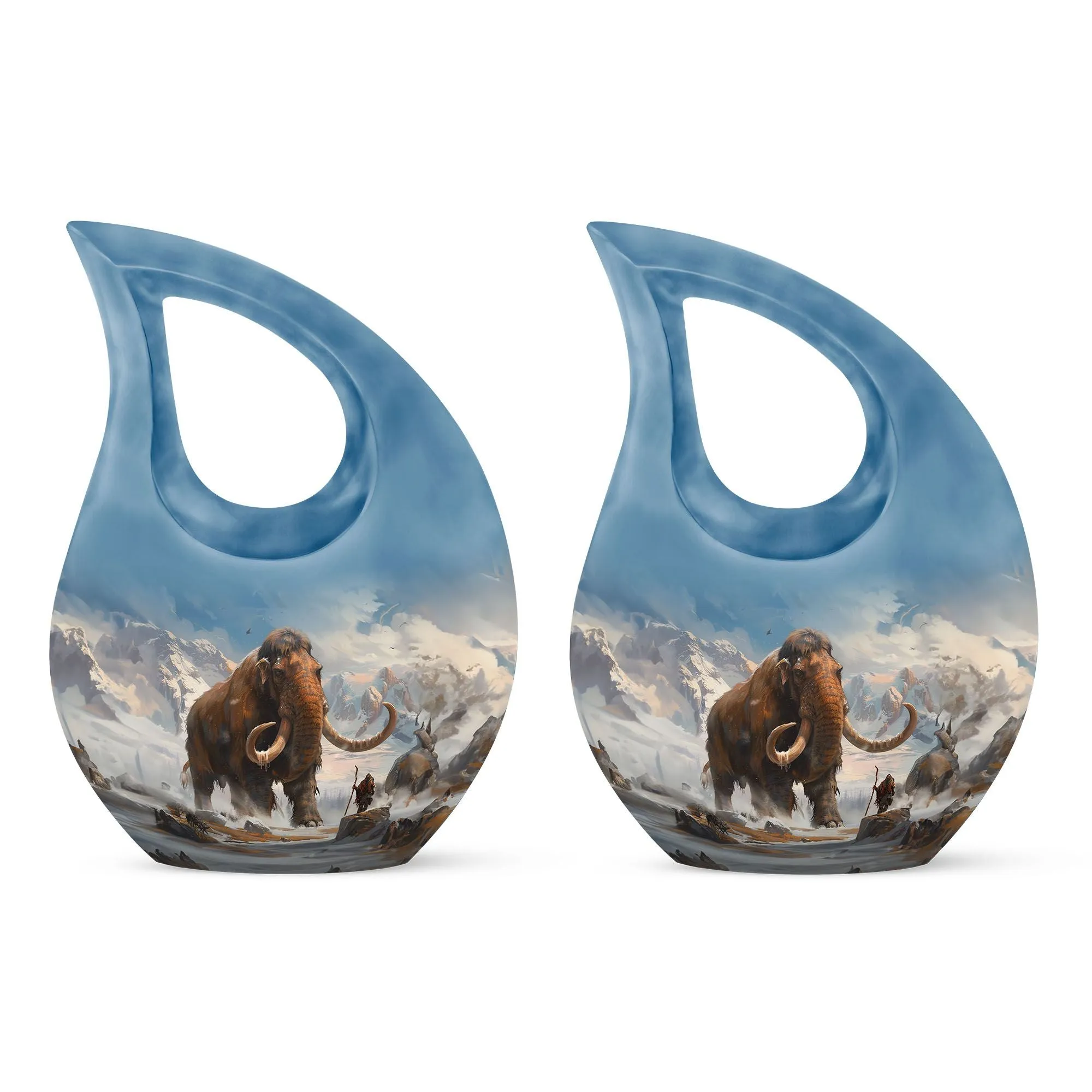 Mamoth Urn Dignified Small Cremation and Memorial Keepsake Urn