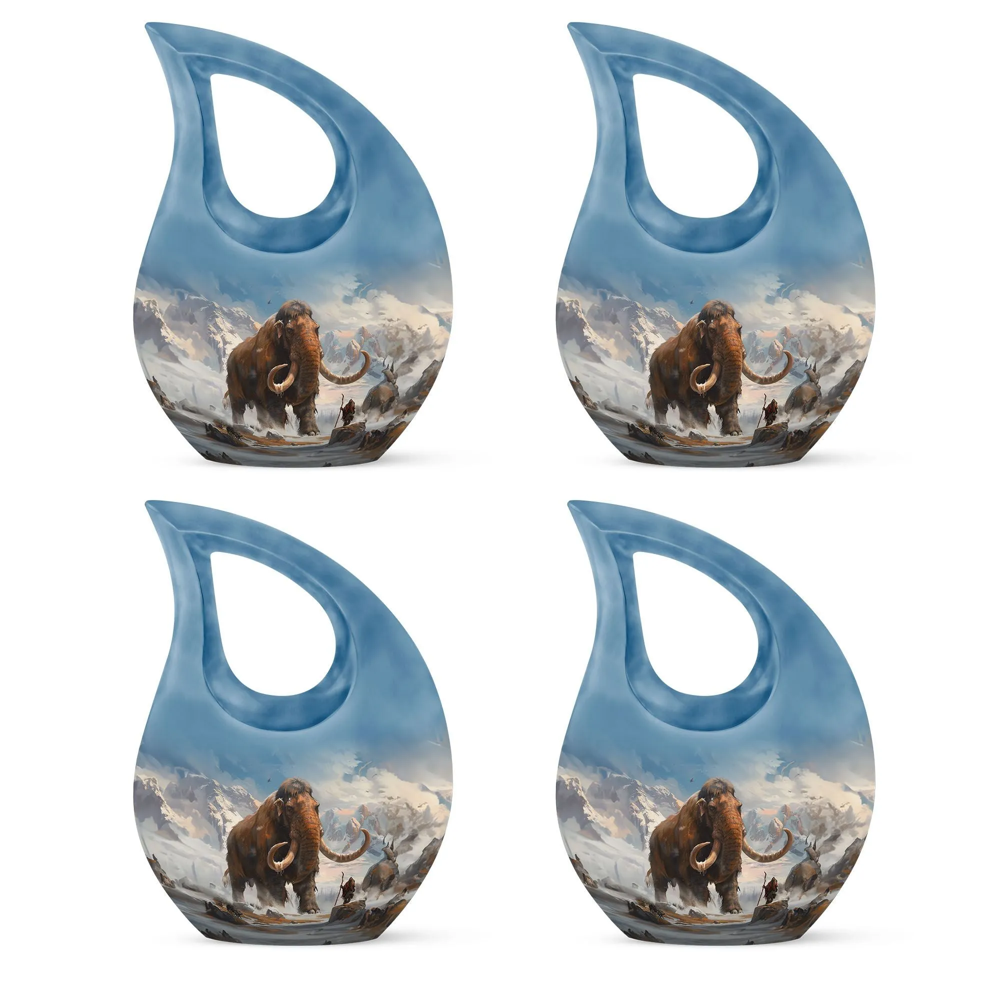 Mamoth Urn Dignified Small Cremation and Memorial Keepsake Urn