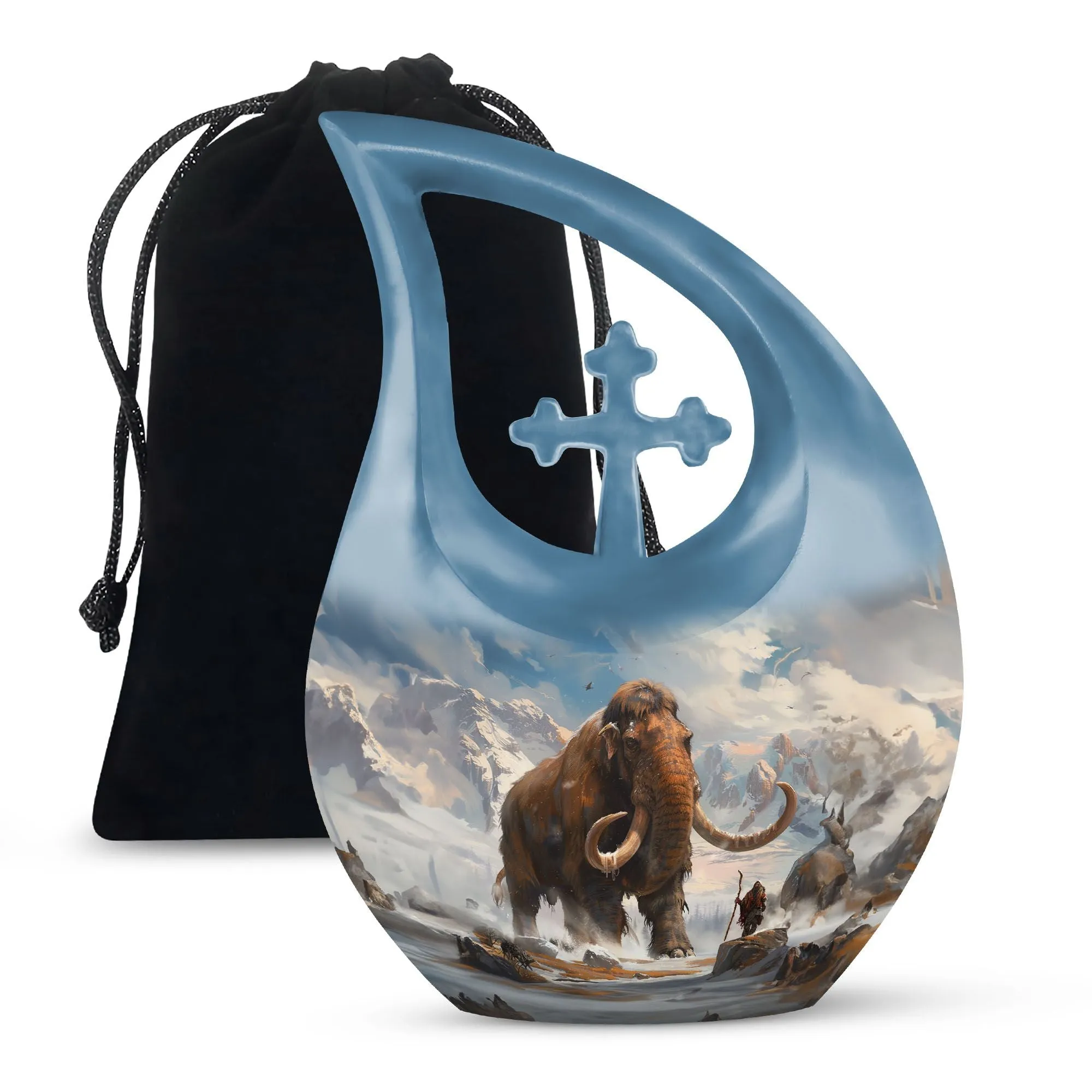 Mamoth Urn Dignified Small Cremation and Memorial Keepsake Urn