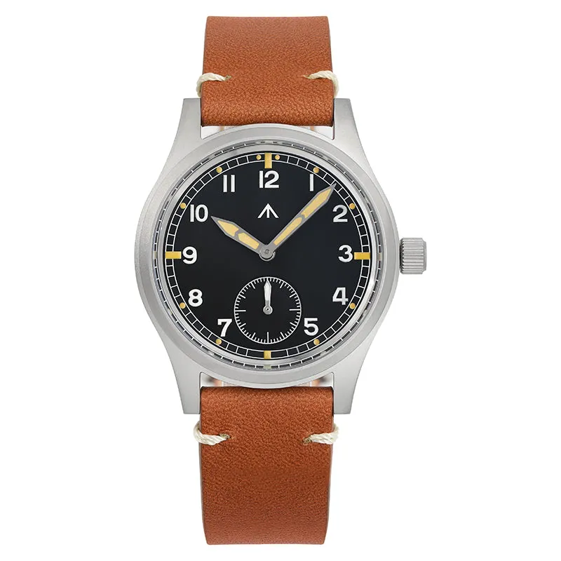 Militado 36mm D12 Sapphire Crystal Quartz Field Watch