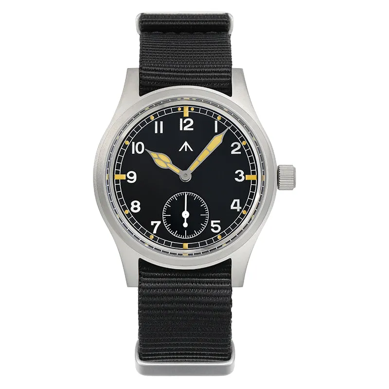 Militado 36mm D12 Sapphire Crystal Quartz Field Watch
